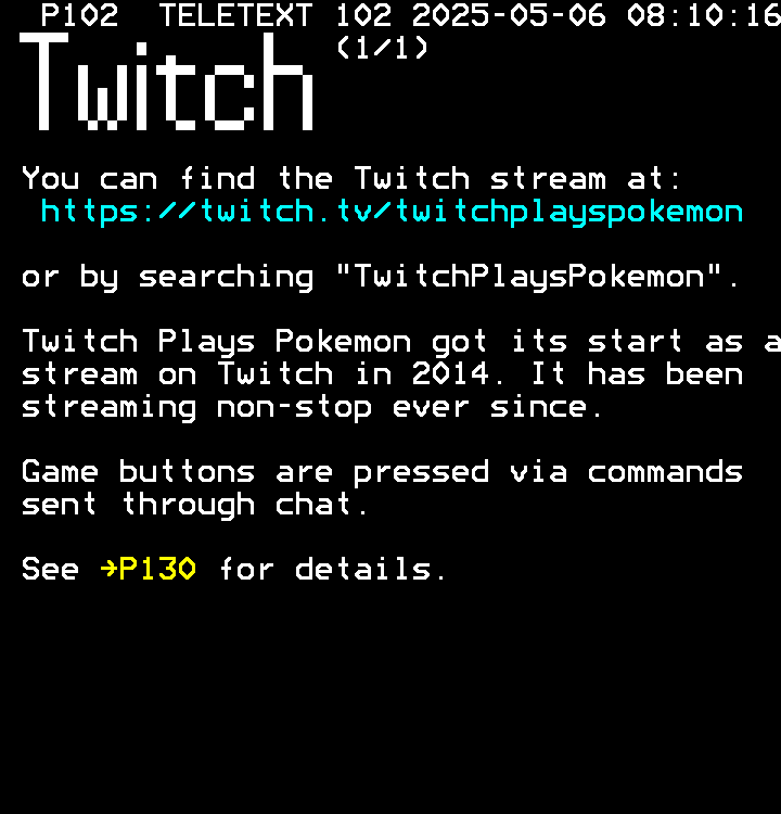 P102: twitch