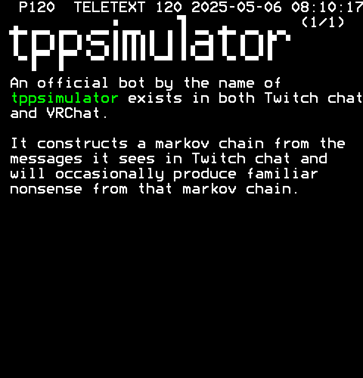 P120: tppsimulator
