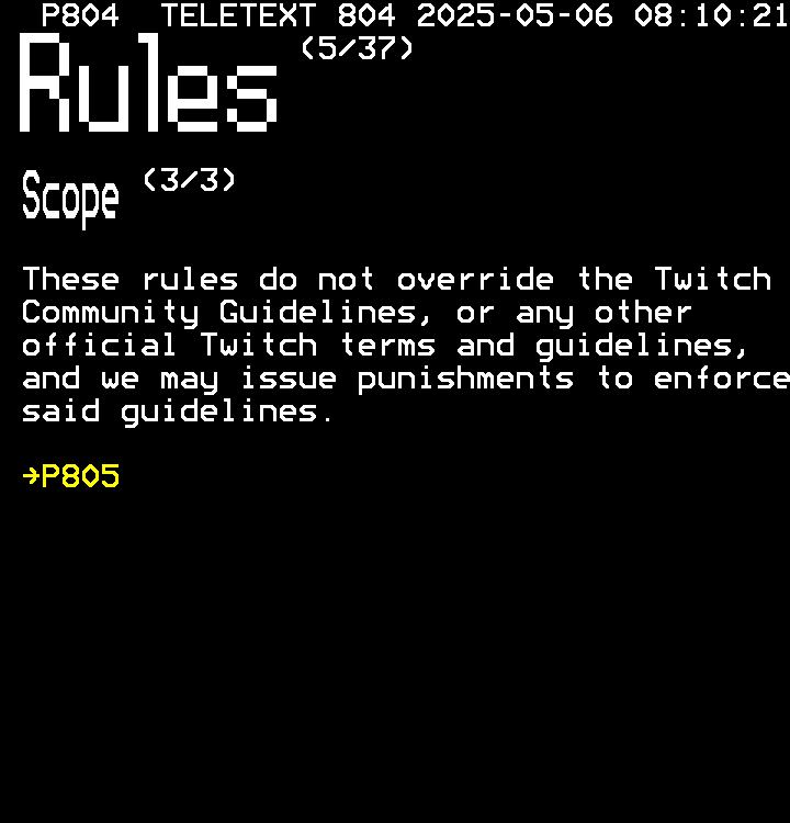 P804: rules
