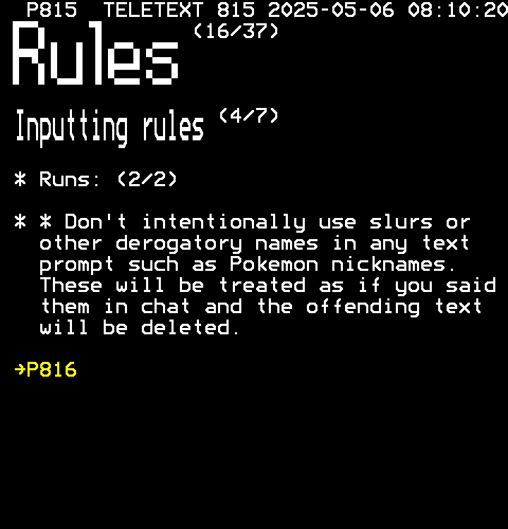P815: rules