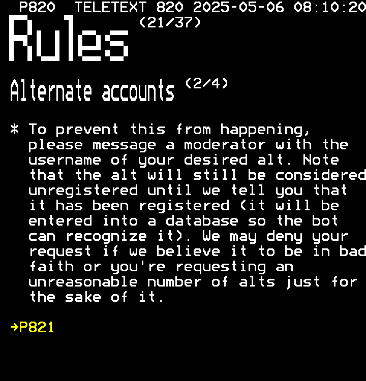 P820: rules